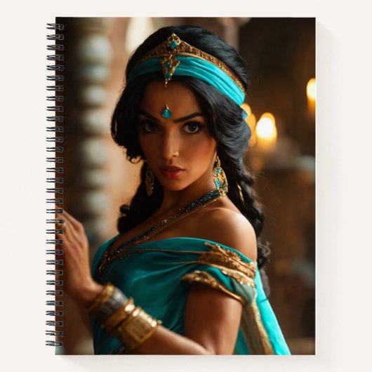 Princess Jasmine Spiral Notitieboek (Voorkant)