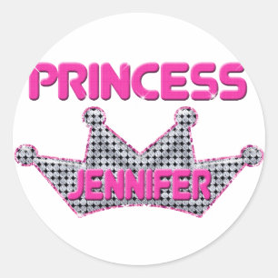 Princess Jennifer Ronde Sticker