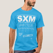 Princess Juliana International Airport SXM T-shirt (Voorkant)