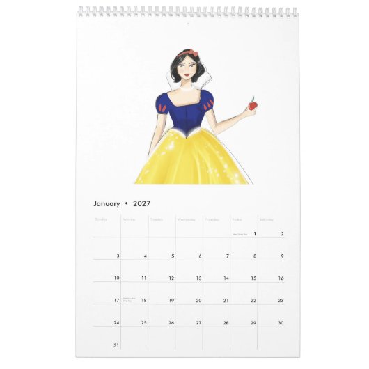 Princess Kalender (Jan 2027)