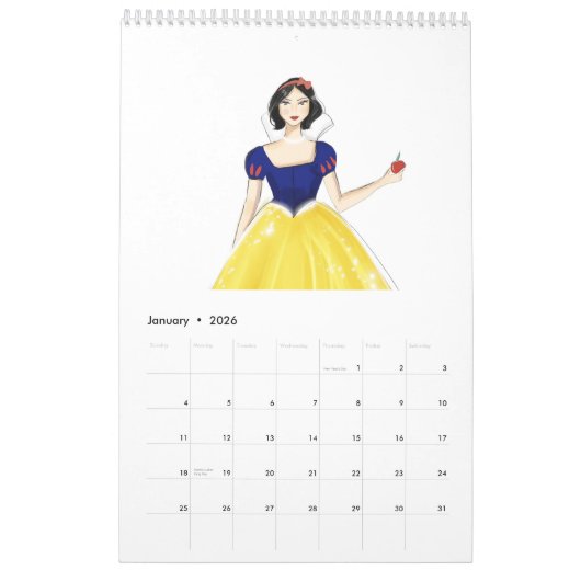 Princess Kalender (Jan 2026)