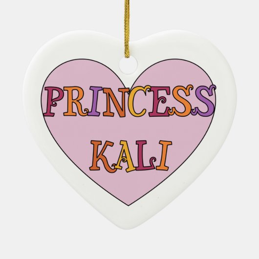 Princess Kali Ornament (Achterkant)