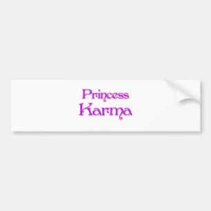 Princess Karma Bumpersticker