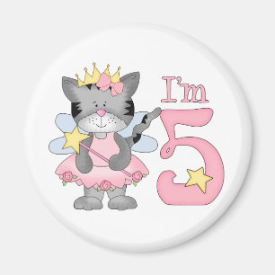 Princess Kat 5th Birthday Magneet