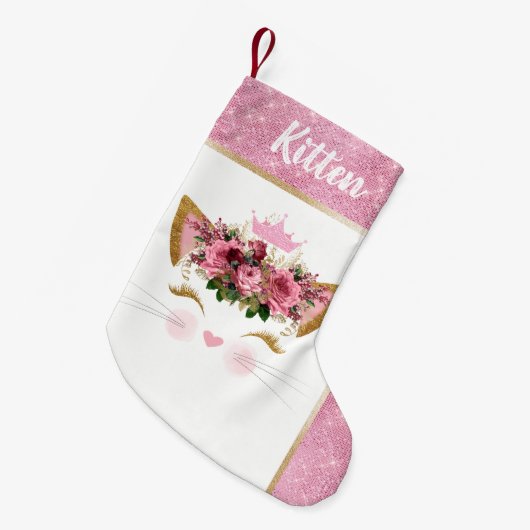 Princess Kat Custom Kerstkous Kleine Kerstsok (Voorkant (Hangend))