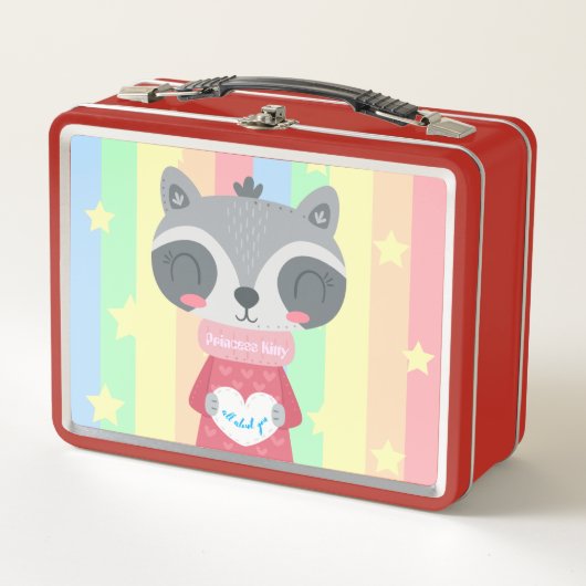 Princess Kat Metal Lunchbox (Voorkant)