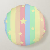 Princess Kat Ronde Kwekerij Sierkussen Rond Kussen (Achterkant)