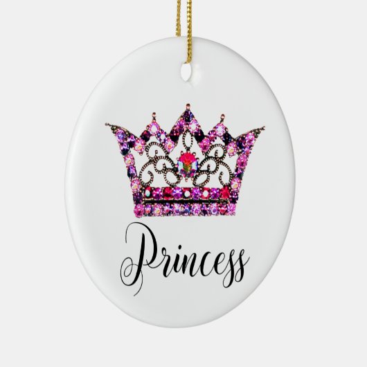 "Princess" keramisch Ornament (Rechts)
