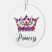 "Princess" keramisch Ornament (Links)