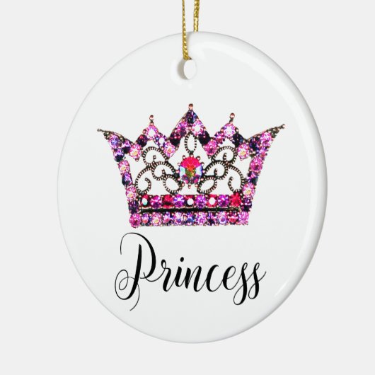 "Princess" keramisch Ornament (Links)