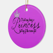 Princess Keramisch Ornament (Links)