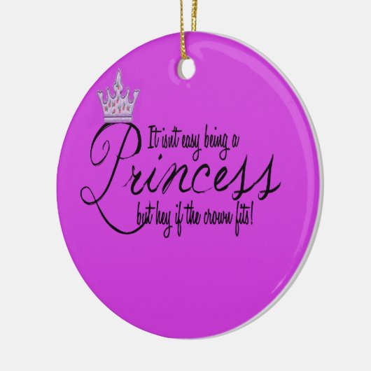 Princess Keramisch Ornament (Links)