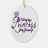 Princess Keramisch Ornament (Rechts)