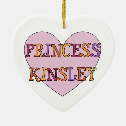 Princess Kinsley Ornament (Voorkant)