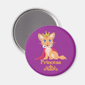 Princess Kitten Magneet (Voorkant / Achterkant)