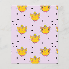 Princess kitty kat op paars
