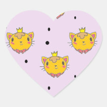 Princess kitty kat op paars
