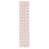 Princess kitty kat op paars korte tafelloper (Voorkant)