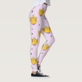 Princess kitty kat op paars leggings (Rechts)