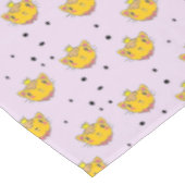 Princess kitty kat op paars tafelkleed (Gekanteld)