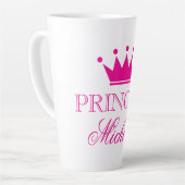 Princess Kroon Custom Latte Mok (Linkerhoek)