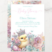 Princess Kuiken Baby Shower Kaart