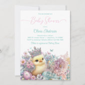 Princess Kuiken Baby Shower Kaart (Voorkant)