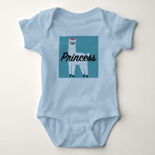 Princess Lama Design - Baby Jersey Body Suit Romper