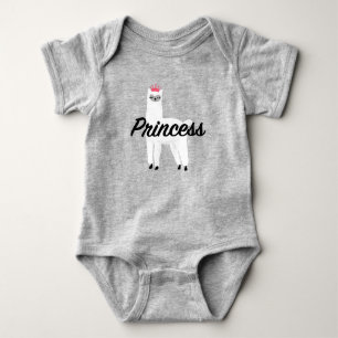 Princess Lama Design - Baby Jersey Bodysuit