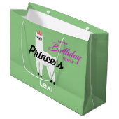 Princess Lama Design - Gift Bag - Large Groot Cadeauzakje (Voorkant Gekanteld)