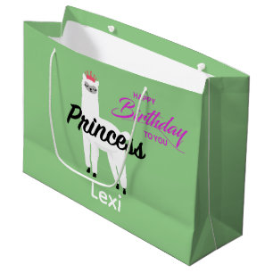 Princess Lama Design - Gift Bag - Large Groot Cadeauzakje