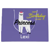 Princess Lama Design - Gift Bag - Large Groot Cadeauzakje (Voorkant)