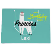 Princess Lama Design - Gift Bag - Large Groot Cadeauzakje (Voorkant)