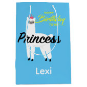 Princess Lama Design - Gift Bag - Large Medium Cadeauzakje (Voorkant)