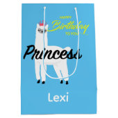 Princess Lama Design - Gift Bag - Large Medium Cadeauzakje (Achterkant)