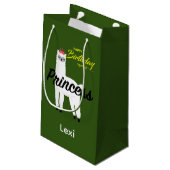 Princess Lama Design - Gift Bag - Small Klein Cadeauzakje (Achterkant Gekanteld)