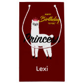 Princess Lama Design - Gift Bag - Small Klein Cadeauzakje (Achterkant)