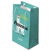 Princess Lama Design - Gift Bag - Small Klein Cadeauzakje (Achterkant Gekanteld)