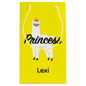 Princess Lama Design - Gift Bag - Small Klein Cadeauzakje (Achterkant)