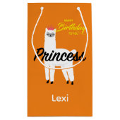 Princess Lama Design - Gift Bag - Small Klein Cadeauzakje (Achterkant)
