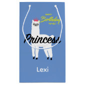 Princess Lama Design - Gift Bag - Small Klein Cadeauzakje (Achterkant)