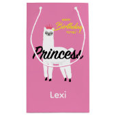 Princess Lama Design - Gift Bag - Small Klein Cadeauzakje (Achterkant)