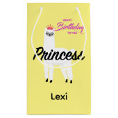 Princess Lama Design - Gift Bag - Small Klein Cadeauzakje (Achterkant)