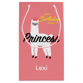 Princess Lama Design - Gift Bag - Small Klein Cadeauzakje (Achterkant)