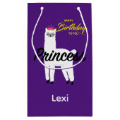 Princess Lama Design - Gift Bag - Small Klein Cadeauzakje (Achterkant)