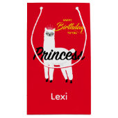 Princess Lama Design - Gift Bag - Small Klein Cadeauzakje (Achterkant)