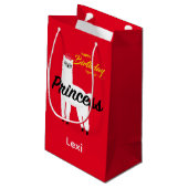 Princess Lama Design - Gift Bag - Small Klein Cadeauzakje (Achterkant Gekanteld)