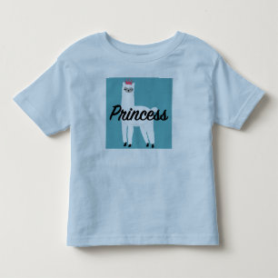 Princess Lama Design - Peuter fijne jersey T-shirt