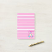 Princess-lijntjes Post-it® Notes (Op bureau)