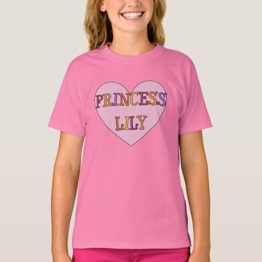Princess Lily T-shirt (Voorkant)